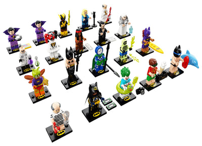 The LEGO Batman Movie Series Complete Collection 20 LEGO Minifigures 7 –  Display Frames for Lego Minifigures